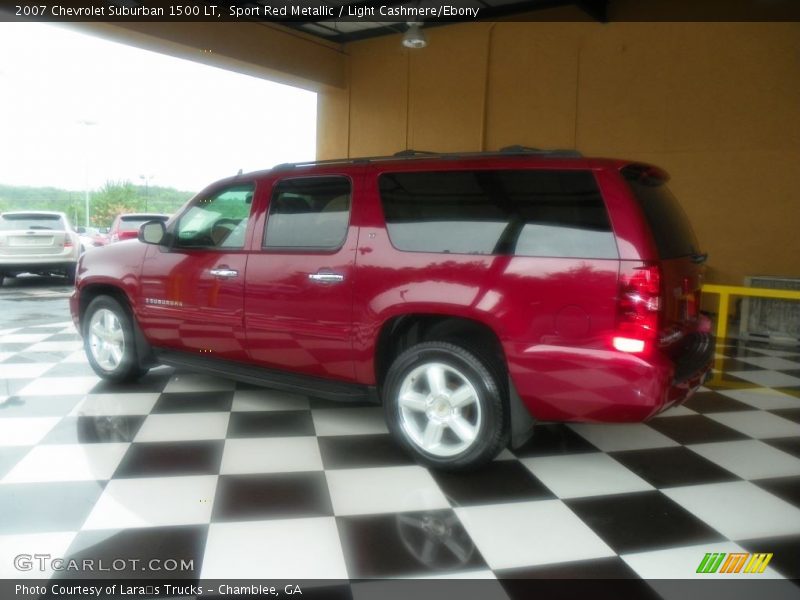 Sport Red Metallic / Light Cashmere/Ebony 2007 Chevrolet Suburban 1500 LT