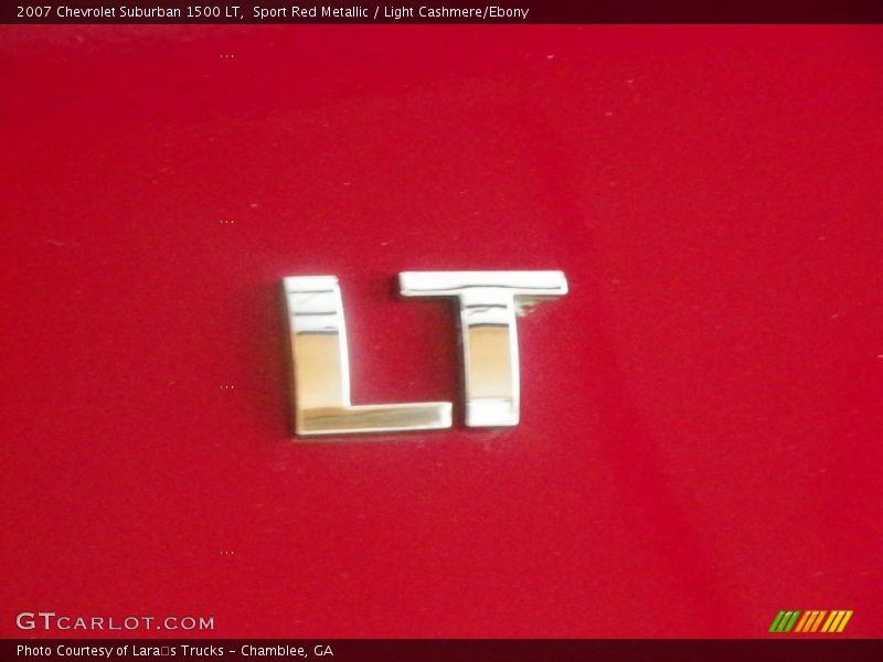 Sport Red Metallic / Light Cashmere/Ebony 2007 Chevrolet Suburban 1500 LT