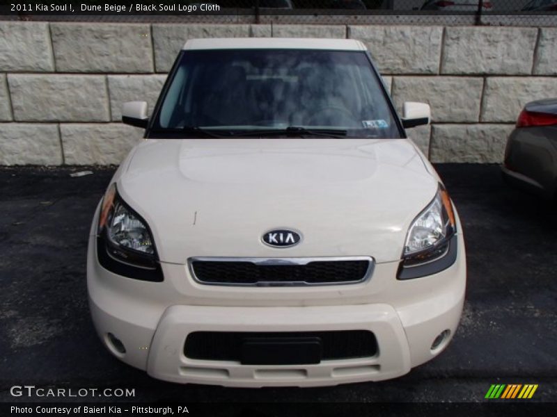 Dune Beige / Black Soul Logo Cloth 2011 Kia Soul !