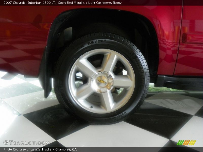 Sport Red Metallic / Light Cashmere/Ebony 2007 Chevrolet Suburban 1500 LT