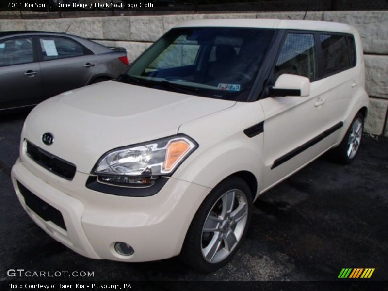 Dune Beige / Black Soul Logo Cloth 2011 Kia Soul !