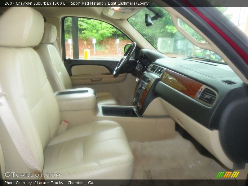 Sport Red Metallic / Light Cashmere/Ebony 2007 Chevrolet Suburban 1500 LT