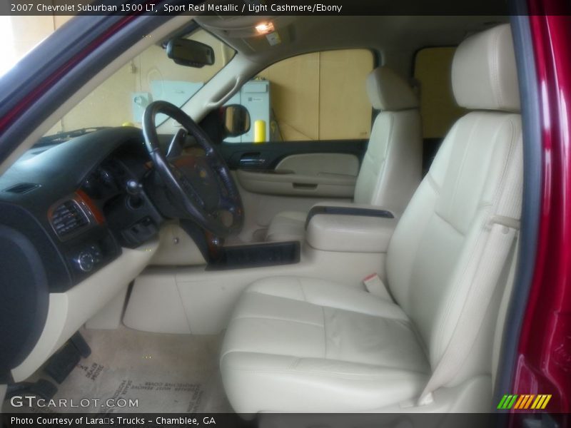 Sport Red Metallic / Light Cashmere/Ebony 2007 Chevrolet Suburban 1500 LT
