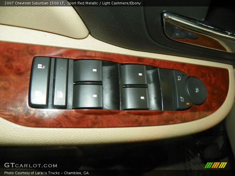 Sport Red Metallic / Light Cashmere/Ebony 2007 Chevrolet Suburban 1500 LT