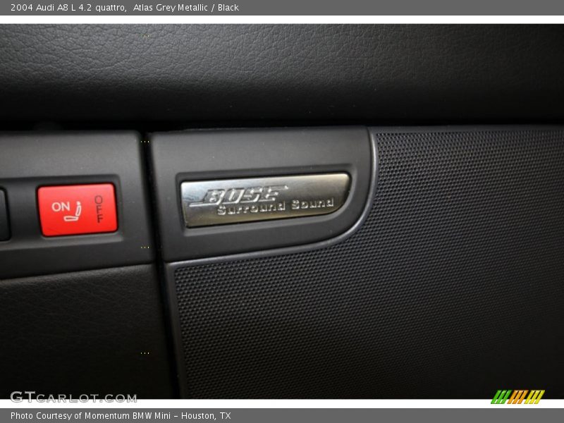 Atlas Grey Metallic / Black 2004 Audi A8 L 4.2 quattro
