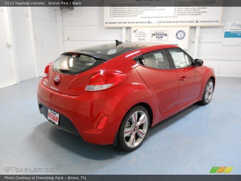 Boston Red / Black 2013 Hyundai Veloster