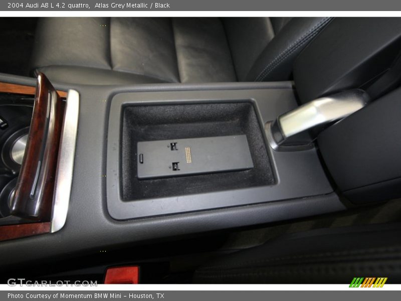 Atlas Grey Metallic / Black 2004 Audi A8 L 4.2 quattro