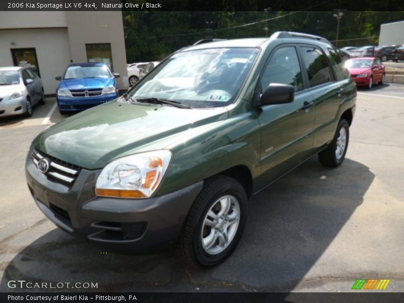 Natural Olive / Black 2006 Kia Sportage LX V6 4x4