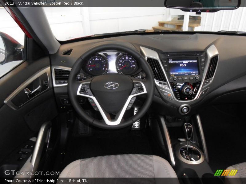 Boston Red / Black 2013 Hyundai Veloster