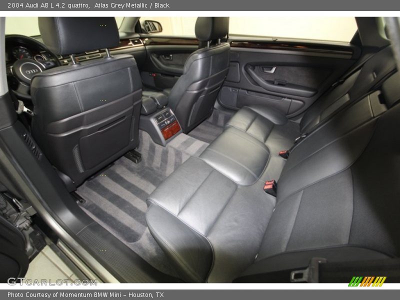 Atlas Grey Metallic / Black 2004 Audi A8 L 4.2 quattro