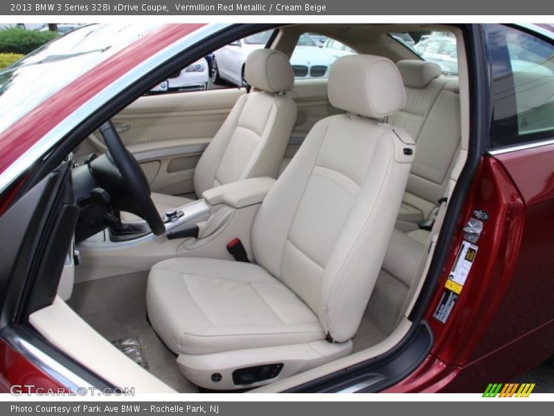 Front Seat of 2013 3 Series 328i xDrive Coupe