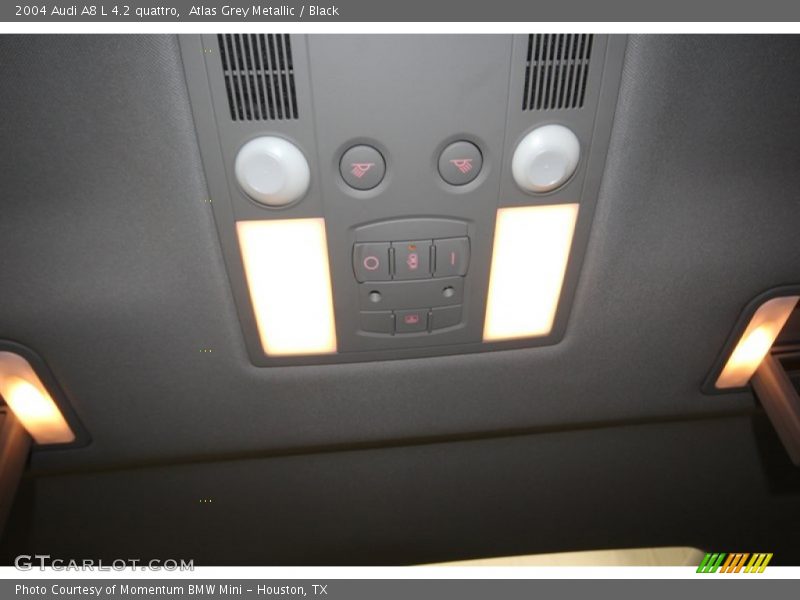 Atlas Grey Metallic / Black 2004 Audi A8 L 4.2 quattro