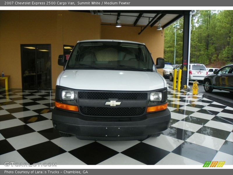 Summit White / Medium Pewter 2007 Chevrolet Express 2500 Cargo Van