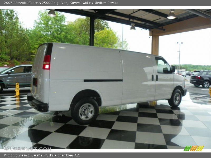 Summit White / Medium Pewter 2007 Chevrolet Express 2500 Cargo Van