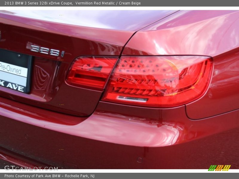 Vermillion Red Metallic / Cream Beige 2013 BMW 3 Series 328i xDrive Coupe