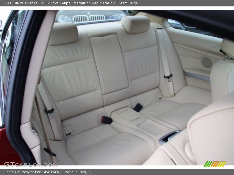 Rear Seat of 2013 3 Series 328i xDrive Coupe