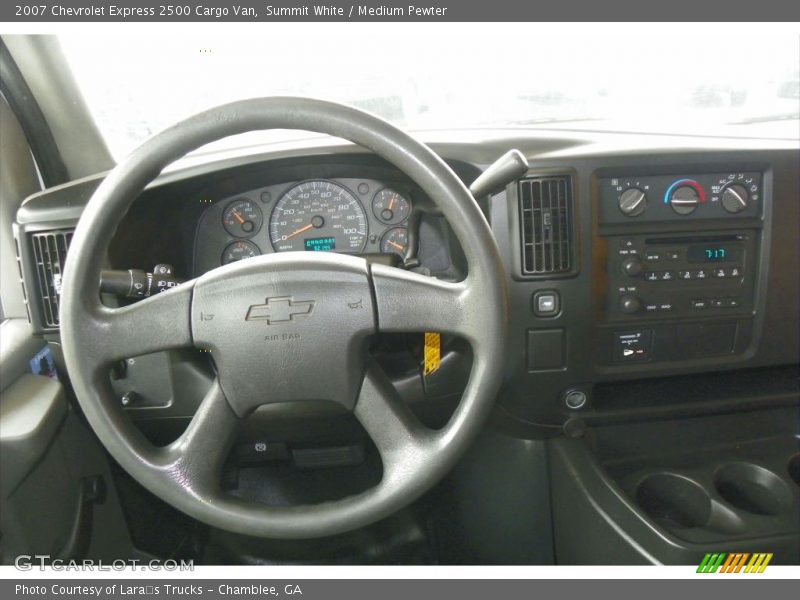 Summit White / Medium Pewter 2007 Chevrolet Express 2500 Cargo Van