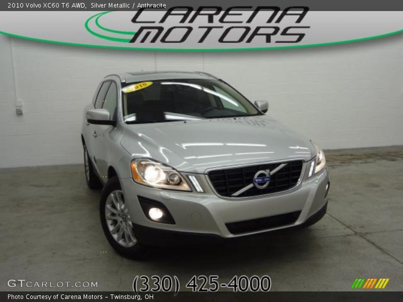 Silver Metallic / Anthracite 2010 Volvo XC60 T6 AWD