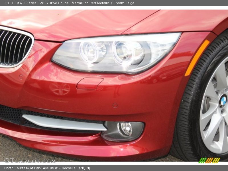 Vermillion Red Metallic / Cream Beige 2013 BMW 3 Series 328i xDrive Coupe