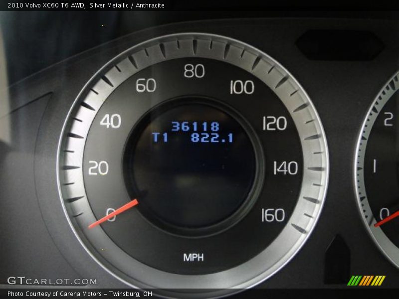 Silver Metallic / Anthracite 2010 Volvo XC60 T6 AWD