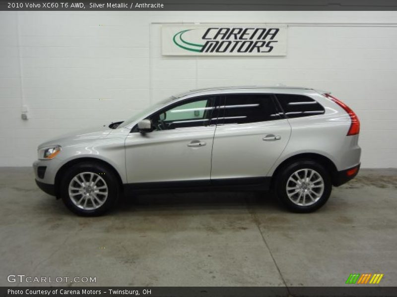 Silver Metallic / Anthracite 2010 Volvo XC60 T6 AWD