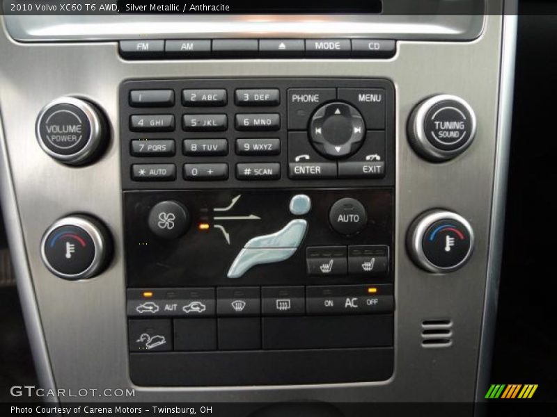 Silver Metallic / Anthracite 2010 Volvo XC60 T6 AWD