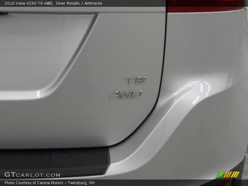 Silver Metallic / Anthracite 2010 Volvo XC60 T6 AWD