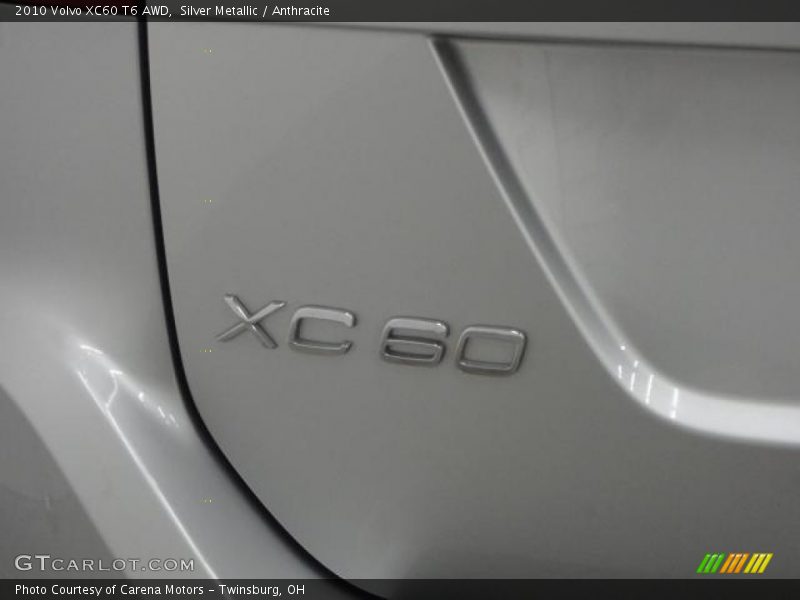 Silver Metallic / Anthracite 2010 Volvo XC60 T6 AWD