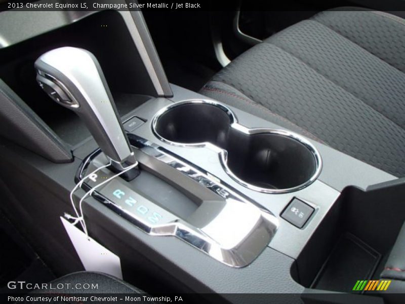 Champagne Silver Metallic / Jet Black 2013 Chevrolet Equinox LS