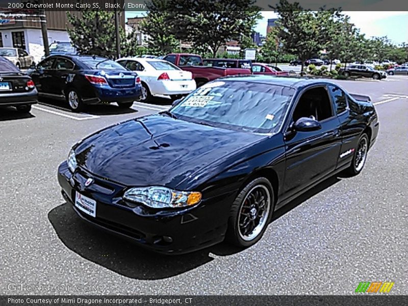 Black / Ebony 2000 Chevrolet Monte Carlo SS