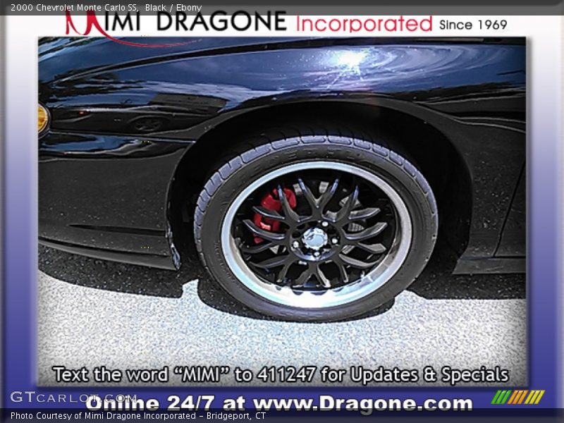 Black / Ebony 2000 Chevrolet Monte Carlo SS