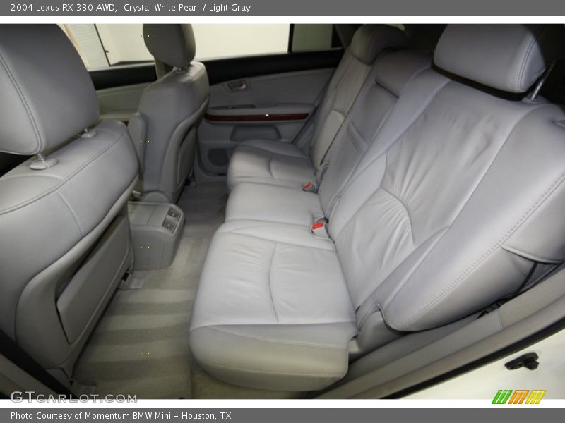 Crystal White Pearl / Light Gray 2004 Lexus RX 330 AWD