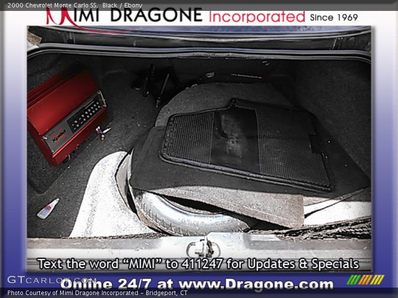 Black / Ebony 2000 Chevrolet Monte Carlo SS