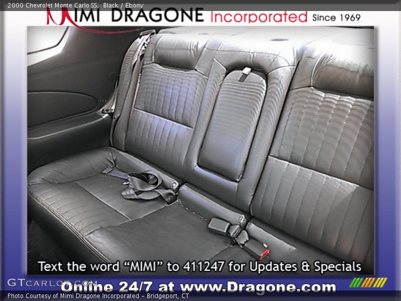 Black / Ebony 2000 Chevrolet Monte Carlo SS