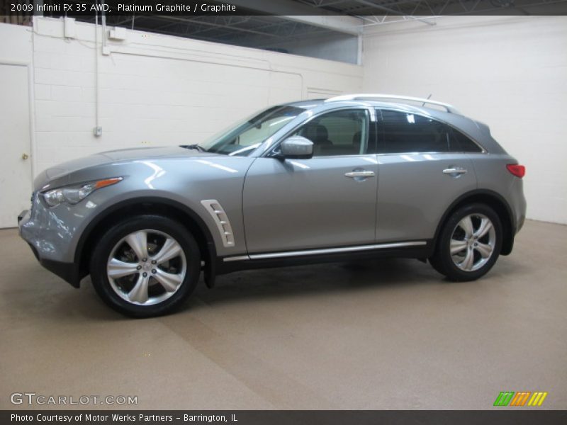Platinum Graphite / Graphite 2009 Infiniti FX 35 AWD