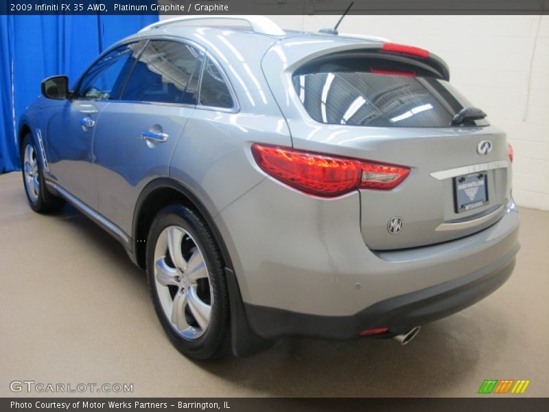 Platinum Graphite / Graphite 2009 Infiniti FX 35 AWD