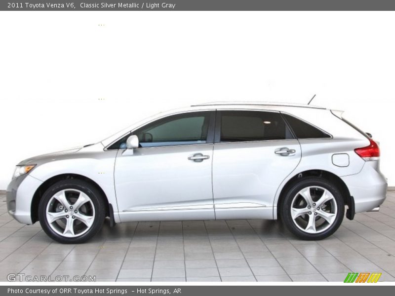 Classic Silver Metallic / Light Gray 2011 Toyota Venza V6