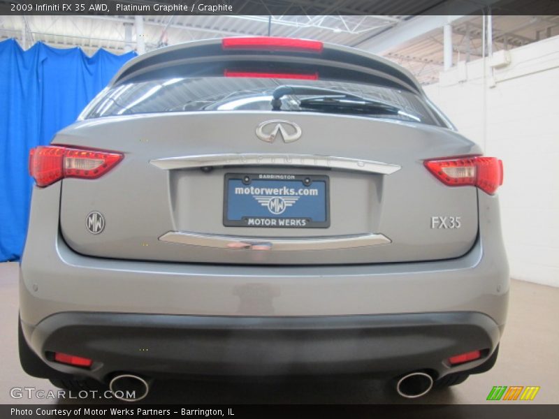 Platinum Graphite / Graphite 2009 Infiniti FX 35 AWD