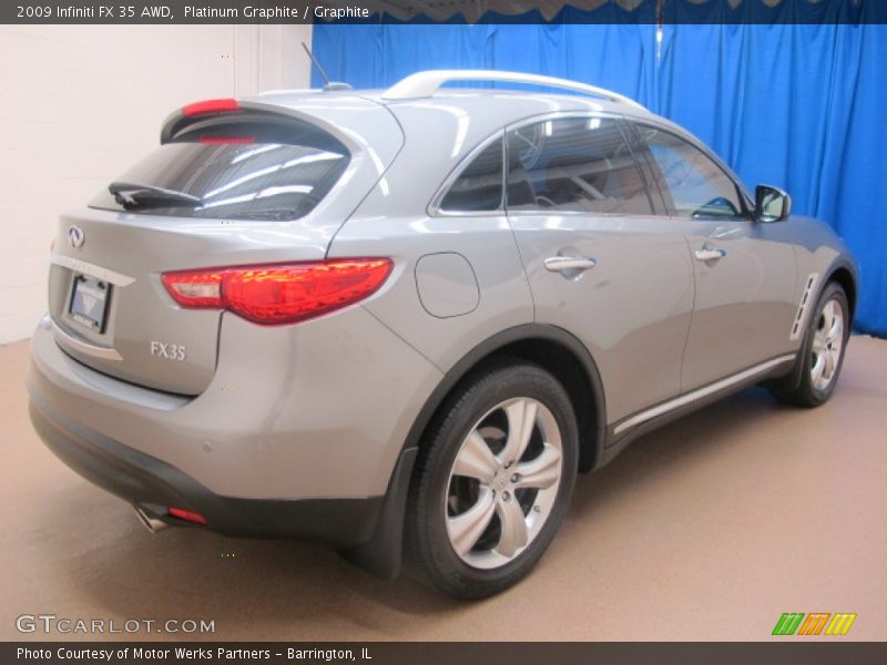 Platinum Graphite / Graphite 2009 Infiniti FX 35 AWD