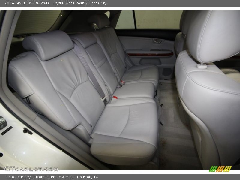 Crystal White Pearl / Light Gray 2004 Lexus RX 330 AWD