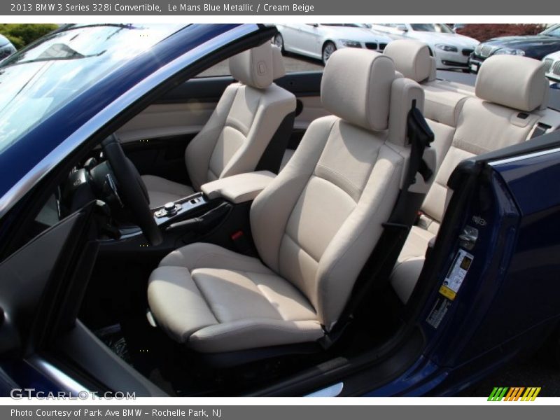 Front Seat of 2013 3 Series 328i Convertible