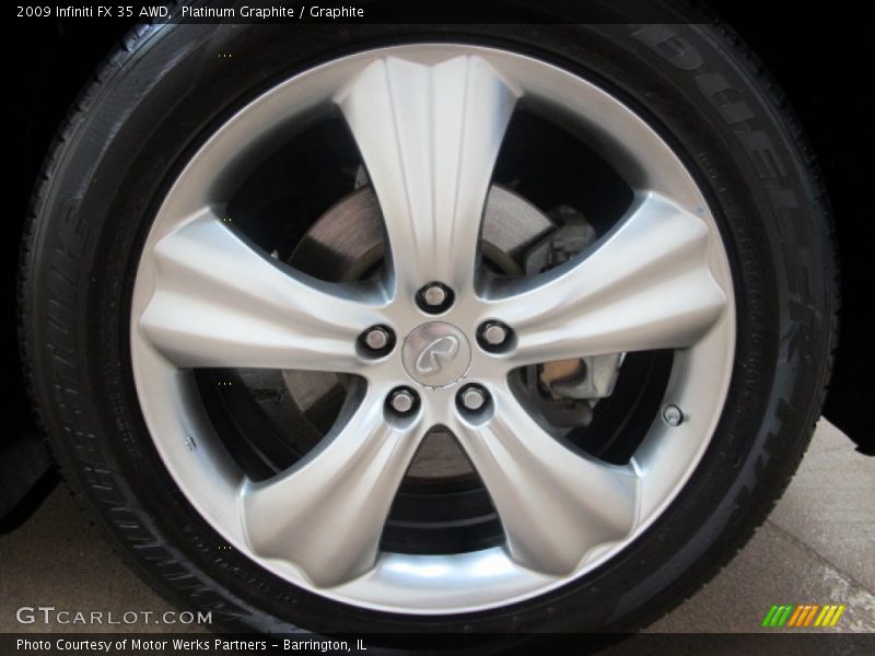 Platinum Graphite / Graphite 2009 Infiniti FX 35 AWD