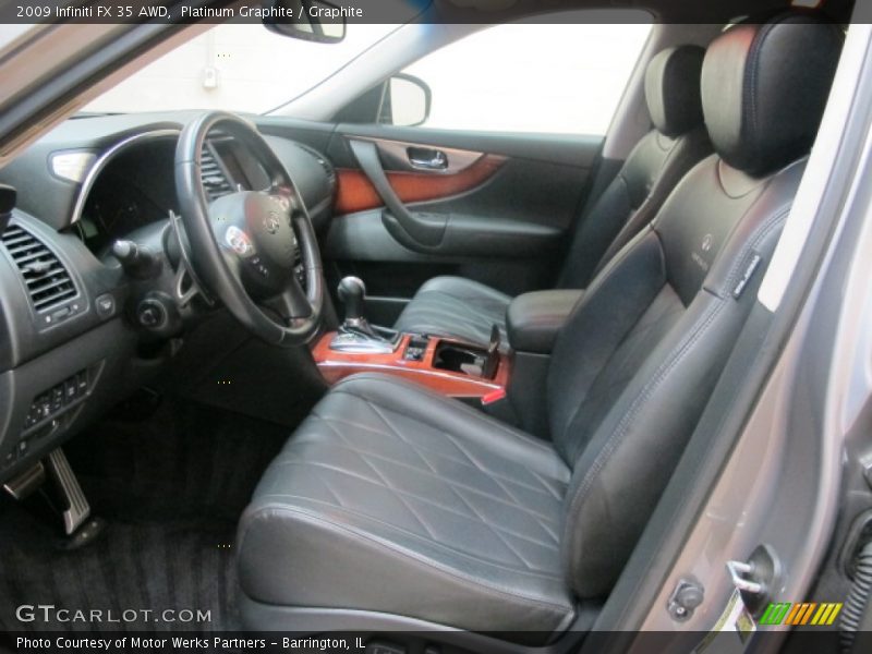 Platinum Graphite / Graphite 2009 Infiniti FX 35 AWD