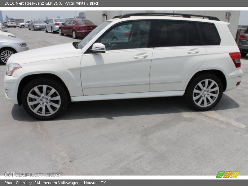 Arctic White / Black 2010 Mercedes-Benz GLK 350