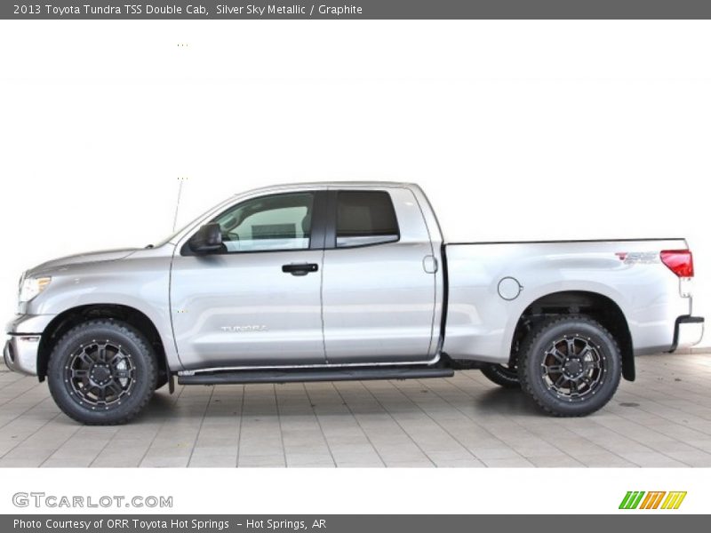 Silver Sky Metallic / Graphite 2013 Toyota Tundra TSS Double Cab