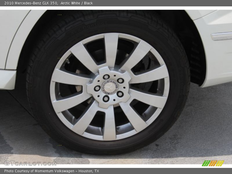 Arctic White / Black 2010 Mercedes-Benz GLK 350