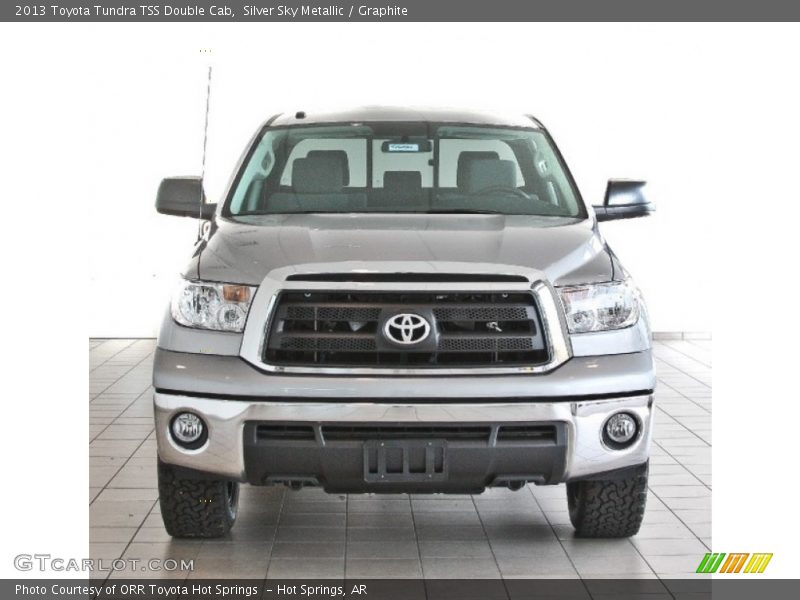 Silver Sky Metallic / Graphite 2013 Toyota Tundra TSS Double Cab