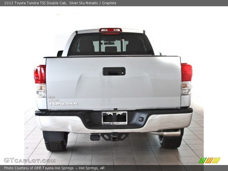 Silver Sky Metallic / Graphite 2013 Toyota Tundra TSS Double Cab