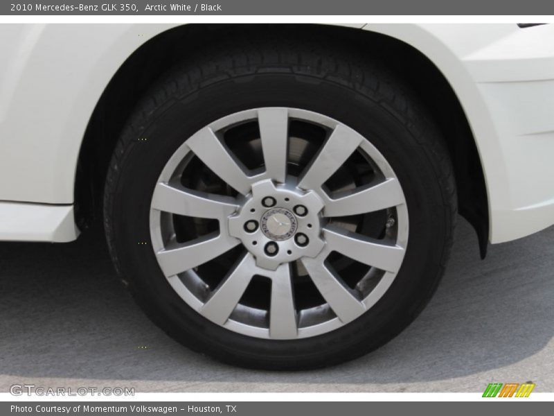 Arctic White / Black 2010 Mercedes-Benz GLK 350