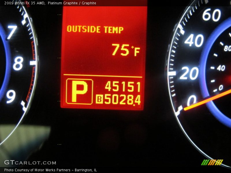 Platinum Graphite / Graphite 2009 Infiniti FX 35 AWD